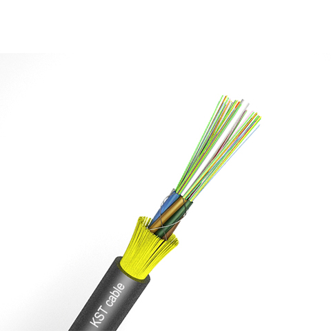 24 and 48 Core SM G652D Dielectric Loose Tube Fiber Optic Cable (GYFTY)